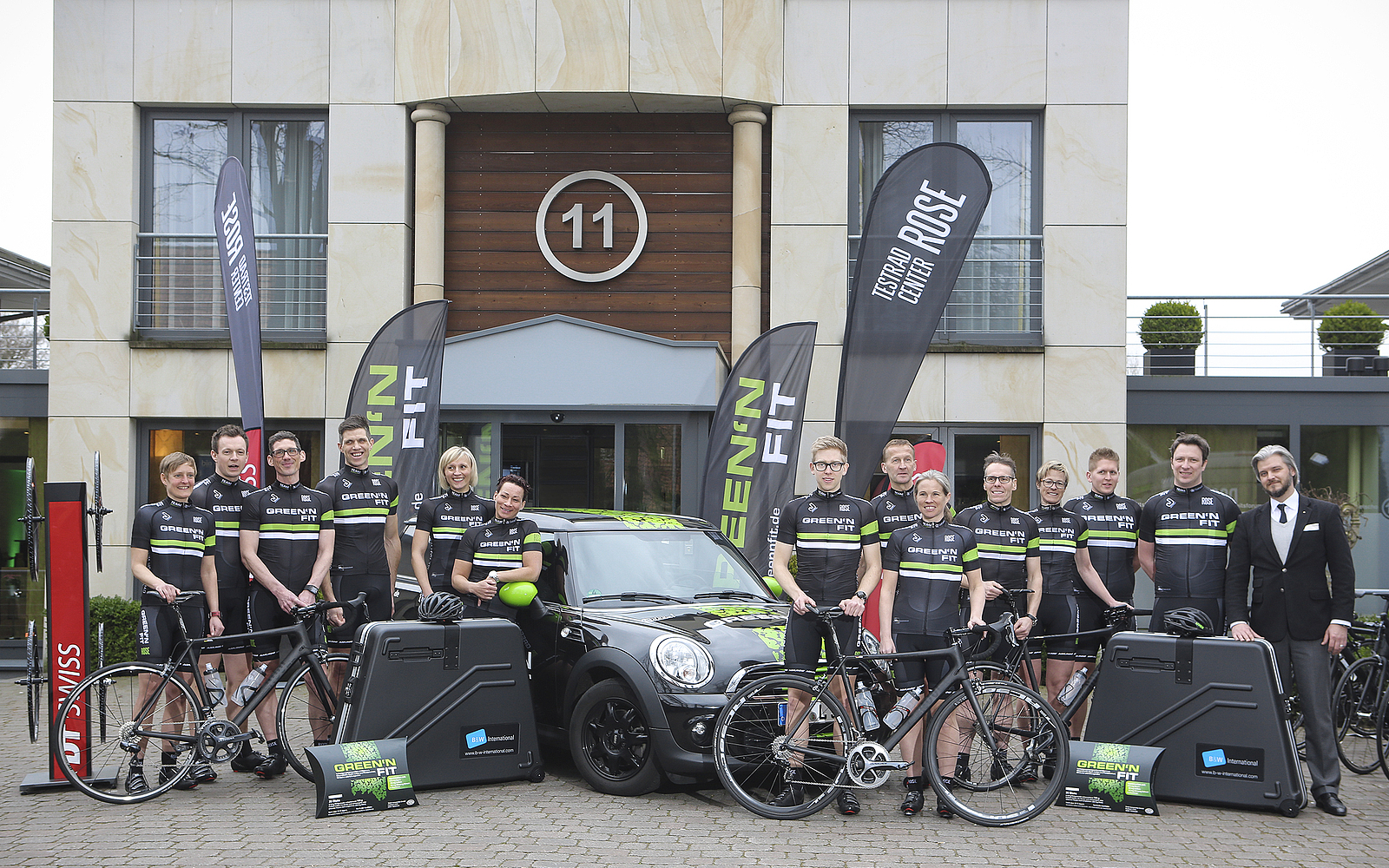 Grüner wird's nicht! Saisonauftakt des TEAM GREEN'N FIT