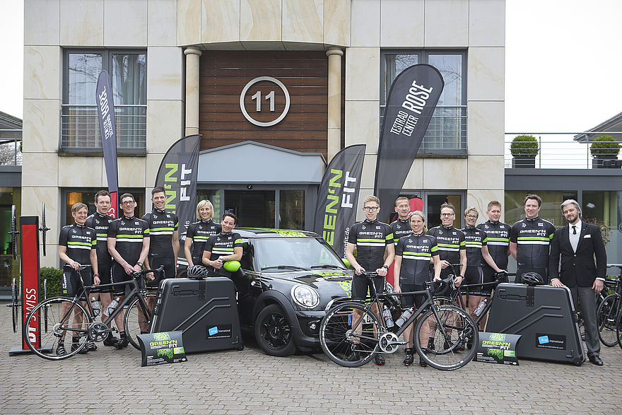 Grüner wird's nicht! Saisonauftakt des TEAM GREEN'N FIT